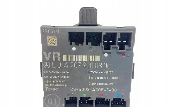 Mercedes-Benz E C207 W207 Door control unit/module A2079000800