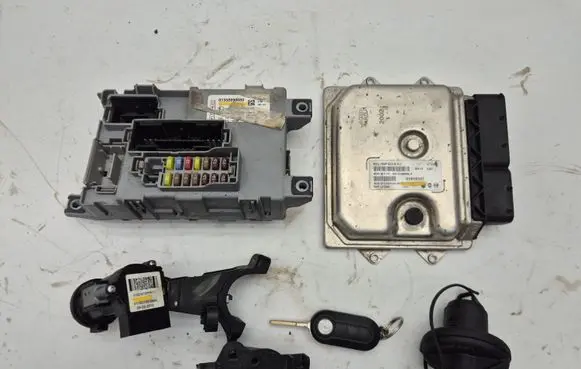 Peugeot Bipper Engine ECU kit and lock set 01368890080