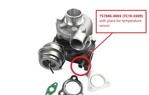 KIA Carens II Turbo 757886 TC10-0309 757886-0003