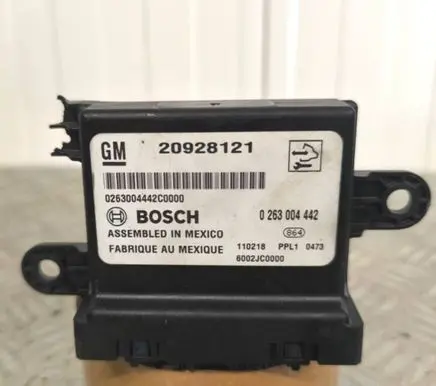 Opel Meriva B Parking PDC control unit/module 20928121 0263004442