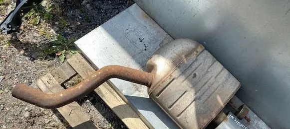 Opel Insignia A Rear muffler/silencer tail pipe