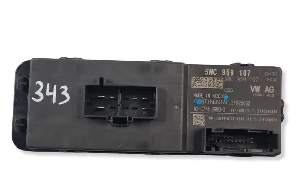 Volkswagen Tiguan Allspace Tailgate/trunk control unit/module 5WC959107 3G5971502A