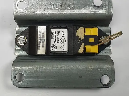 Airbag deployment crash/impact sensor