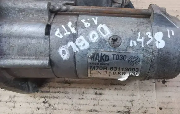 Fiat Doblo Starter motor M70R63113003