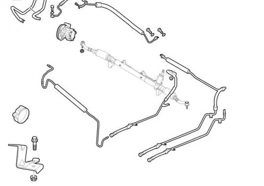 Alfa Romeo 159 Power steering fluid tank/reservoir 60694766