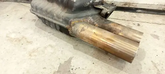 Mercedes-Benz SL R129 Rear muffler/silencer tail pipe 1294910001 A1294910001 112359003000