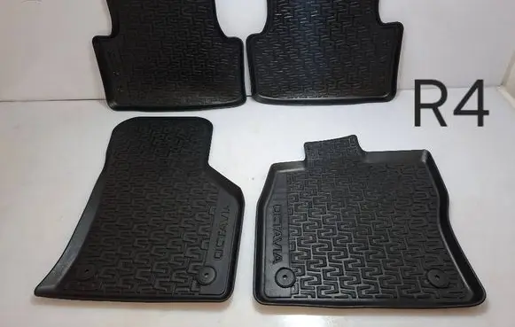 Skoda Octavia Mk3 (5E) Car floor mat set 5E1061550 5E1862435 5E1862436