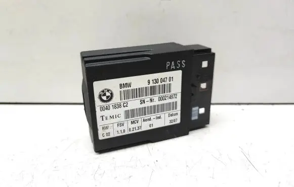 BMW 3 E92 E93 Seat belt warning relay 9130047