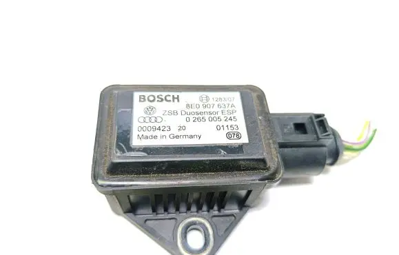 Audi A6 S6 C5 4B ESP acceleration yaw rate sensor 8E0907637A
