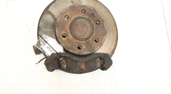 Front wheel hub spindle knuckle