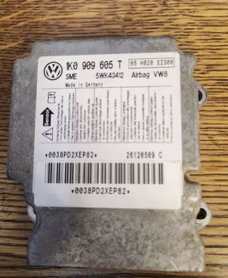 Volkswagen Jetta V Airbag control unit/module 1K0909605T 5WK43412 26120509C