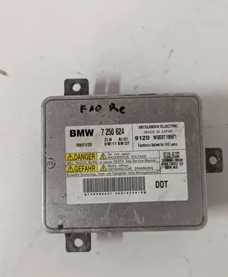 BMW 7 F01 F02 F03 F04 Headlight ballast module Xenon 7250624 W003T19571