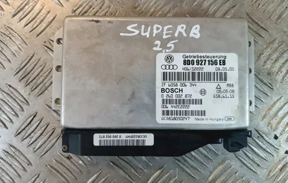 Skoda Superb B5 (3U) Gearbox control unit/module 8D0927156EB 6058006344 0260002872
