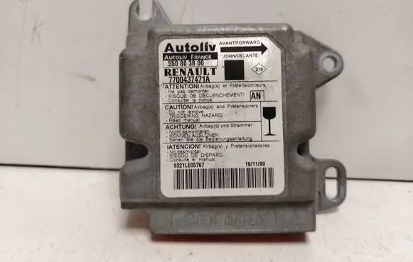 Renault Scenic I Airbag control unit/module 7700437471A 550803800