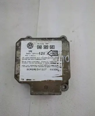 Volkswagen PASSAT B7 Airbag control unit/module 6N0909603 03970502 5WK4137