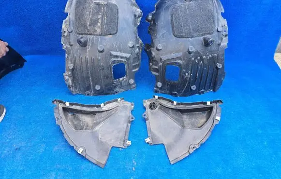 BMW 5 G60 G61 Front wheel arch liner splash guards 5A036D3 5A036D4