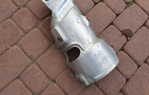 Heat shield in engine bay