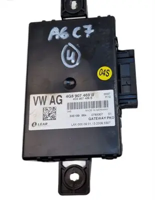 Audi A6 S6 C7 4G Gateway control module 4G5907468B