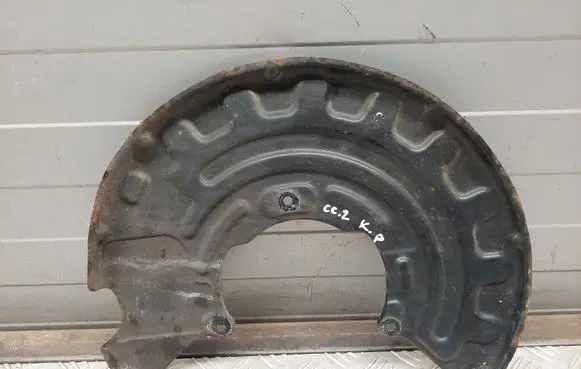 Volkswagen PASSAT CC Front brake disc dust cover plate 1K0615311C