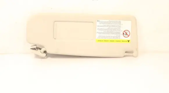 Sun visor clip/hook/bracket