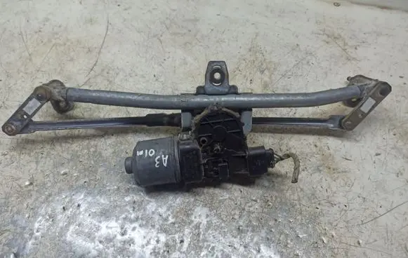 Audi A3 S3 8L Front wiper linkage and motor 1J0955325A