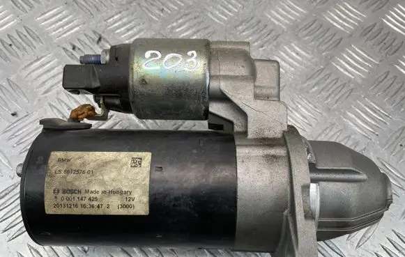 BMW 5 F10 F11 Starter motor 8612576 20131216 0001147425