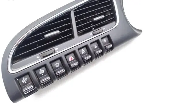 Dash center air vent grill