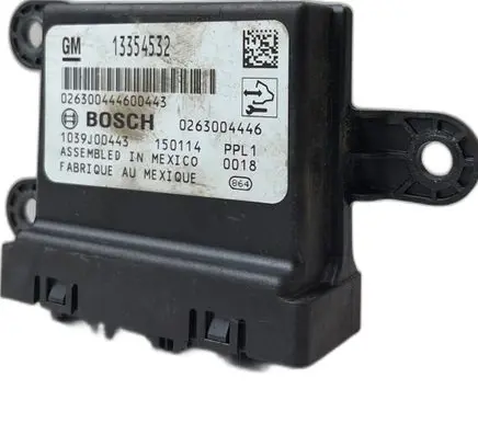 Opel Astra J Trunk lid opening control unit 13354532 0263004446