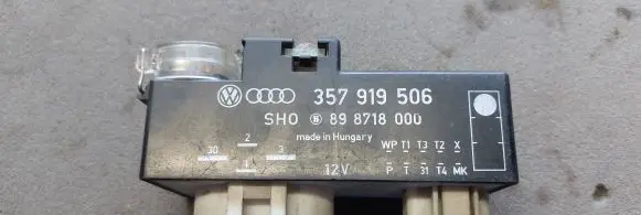 Coolant fan relay