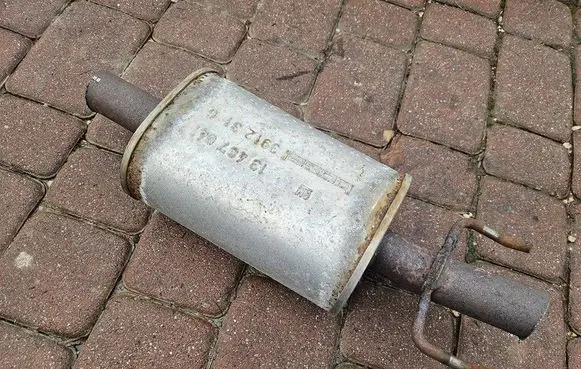 Opel Corsa E Exhaust gas pipe 13467041