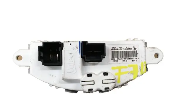 BMW 3 F30 F35 F31 Heater blower motor/fan resistor 9276112 10C123633647 T1016251Q
