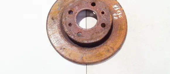 Fiat Panda II Front brake disc neventiliuojamas
