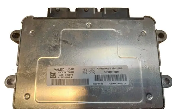 Peugeot 207 Engine control unit/module ECU 9663306680 9651696680 215859329A
