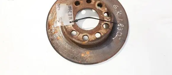 Audi A4 S4 B6 8E 8H Rear brake disc neventiliuojamas