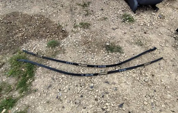 Opel Astra G Roof trim bar molding cover 2002993
