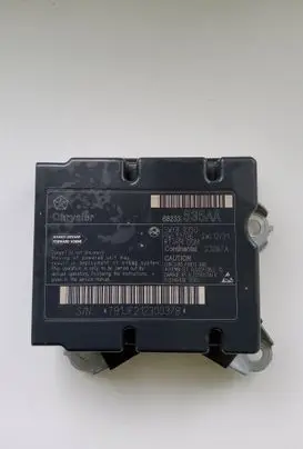 Chrysler Town & Country V Airbag control unit/module 68233535AA 5WY89350 T91JF212300378