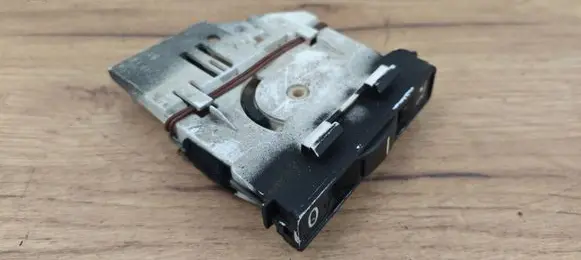 Volkswagen Touareg I Interior fan control switch 7L6819766F