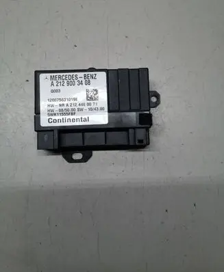 Mercedes-Benz C W204 Fuel injection pump control unit/module A2129003408 120075631019E A2124460071