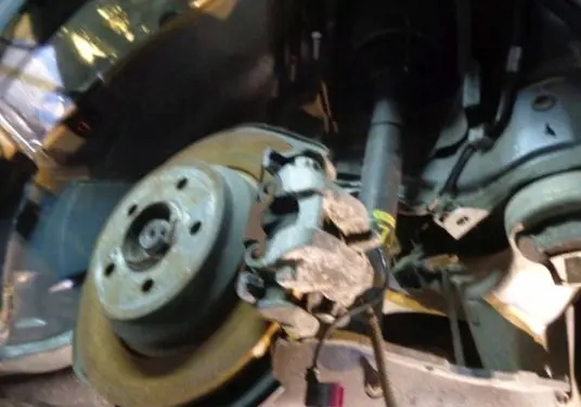 Mercedes-Benz CL C216 Brake discs and calipers set 