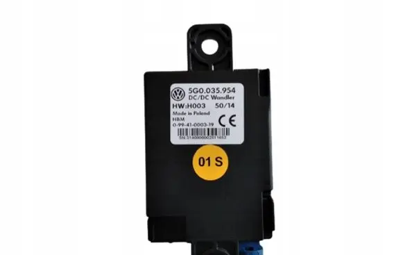 Volkswagen Golf VII Voltage converter/converter module 5G0035954