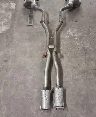 Bentley Continental Muffler/silencer 3W7254600B 3W0178AB