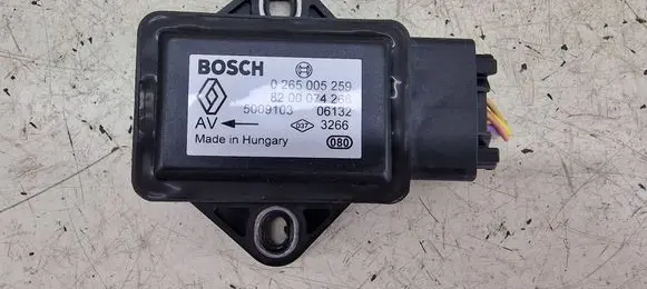 ESP acceleration yaw rate sensor