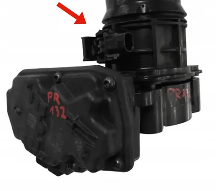 BMW 5 F10 F11 Throttle valve 8512452