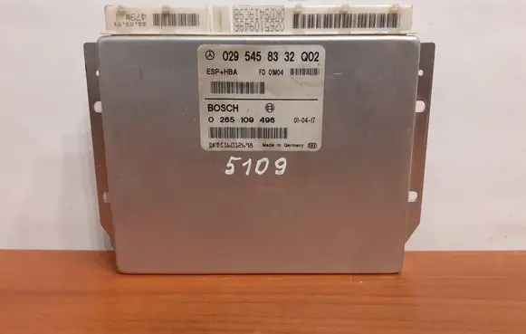 Mercedes-Benz A W168 ABS control unit/module 0295458332 5109