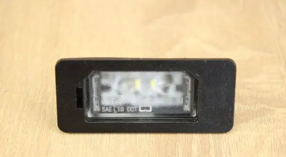 Number plate light