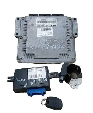 Opel Movano A Engine ECU kit and lock set 0281010320 28FM0218