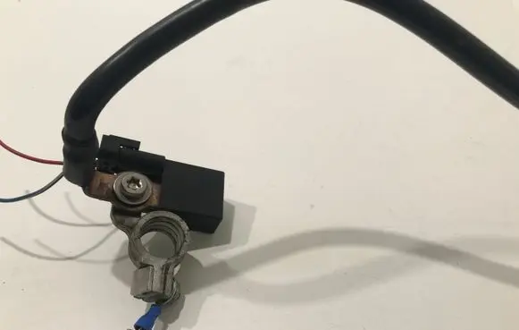 Mercedes-Benz E W212 Negative earth cable (battery) A0009050254