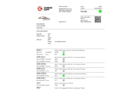 Opel Zafira B Fuel injector 0445110165