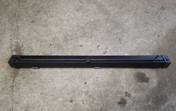Volkswagen Touareg I Parcel shelf load cover 