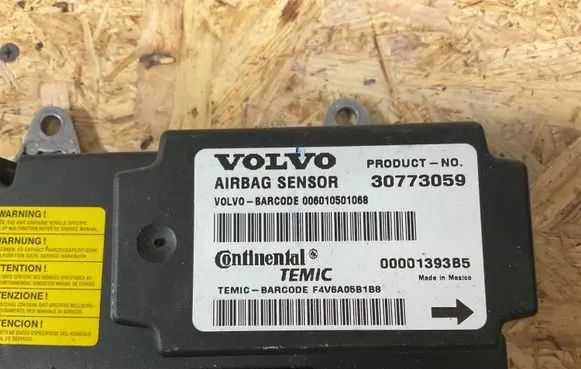 Volvo V50 Airbag control unit/module 30773059 00001393B5 006010501068